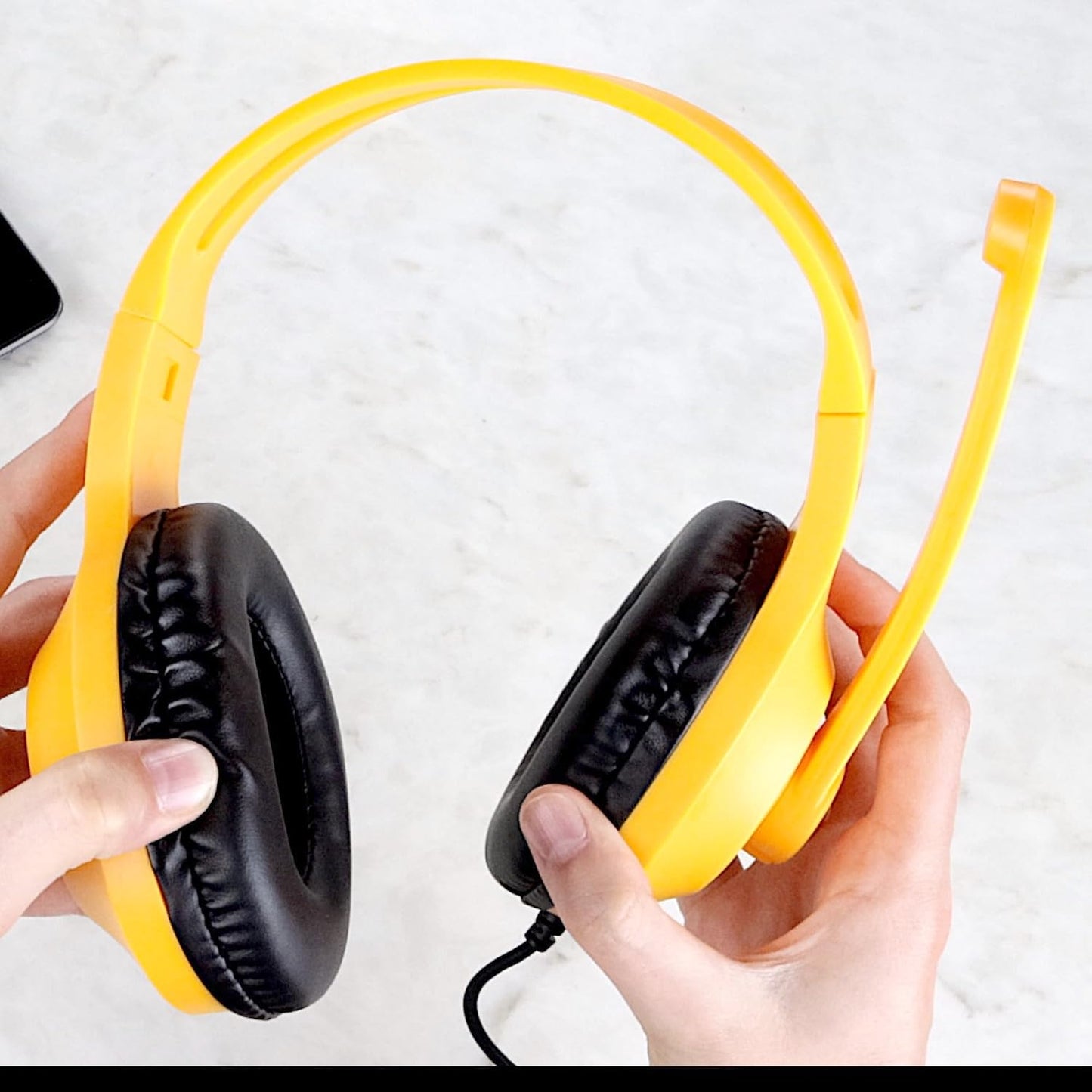 Bulk Headphones for Classroom with Microphone, Heavy-Duty School Pack Wired Headphones for Students with Rotating Boom Mic. Teacher Must Haves from Elementary to College (24 Pack Mixed Color)